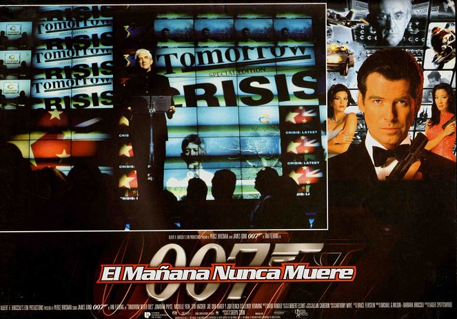 James Bond 007 - Der Morgen stirbt nie - Lobbykarten - Jonathan Pryce