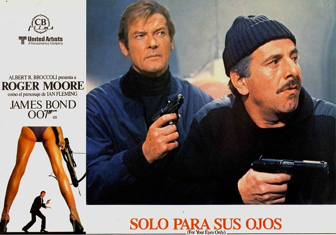 James Bond: Len pre tvoje oči - Fotosky - Roger Moore, Chaim Topol