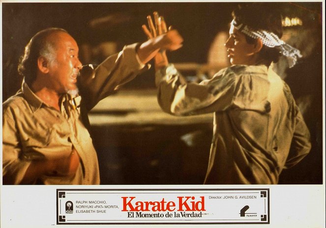 The Karate Kid - Lobby Cards - Pat Morita, Ralph Macchio