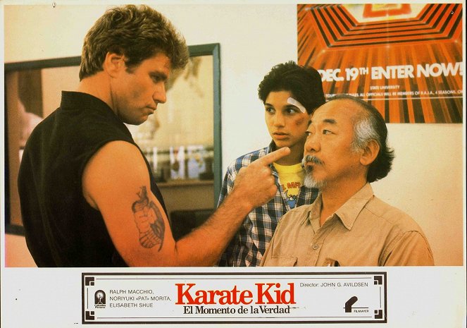 The Karate Kid - Lobby Cards - Martin Kove, Ralph Macchio, Pat Morita