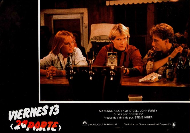 Friday the 13th Part 2 - Lobby Cards - Amy Steel, John Furey, Stuart Charno