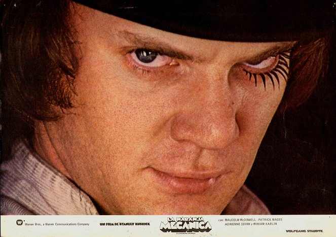 Laranja Mecânica - Cartões lobby - Malcolm McDowell