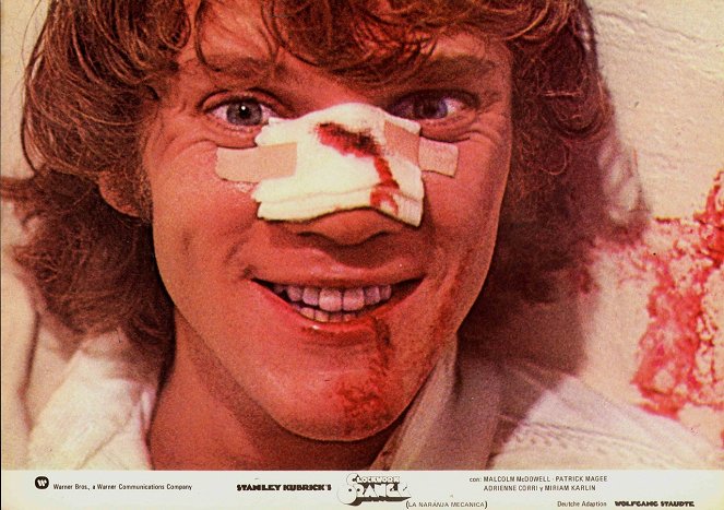 Uhrwerk Orange - Lobbykarten - Malcolm McDowell