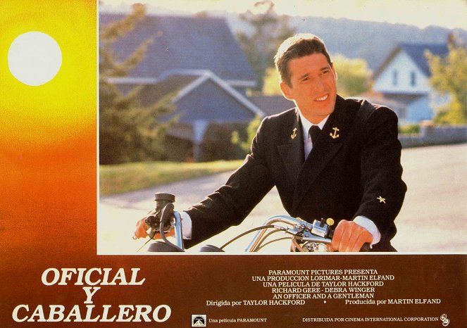 Oficial e Cavalheiro - Cartões lobby - Richard Gere