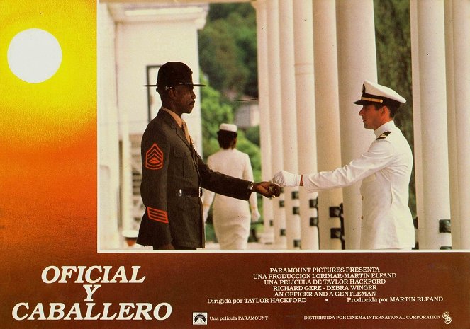 An Officer and a Gentleman - Lobbykaarten - Louis Gossett Jr., Richard Gere