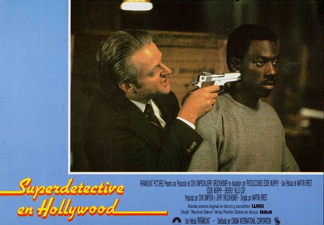 Superdetective en Hollywood - Fotocromos - Michael Champion, Eddie Murphy