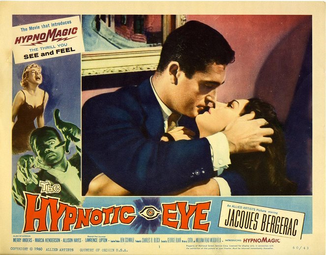 The Hypnotic Eye - Lobby Cards - Jacques Bergerac, Marcia Henderson