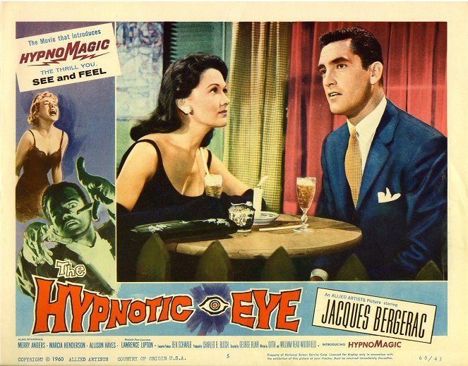 The Hypnotic Eye - Cartões lobby - Marcia Henderson, Jacques Bergerac