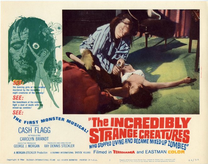 The Incredibly Strange Creatures Who Stopped Living and Became Mixed-Up Zombies - Lobby Cards