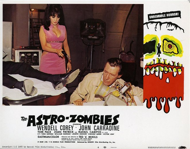 The Astro-Zombies - Lobbykaarten