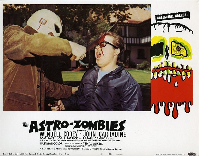The Astro-Zombies - Cartões lobby