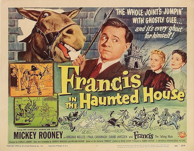Francis in the Haunted House - Lobbykaarten
