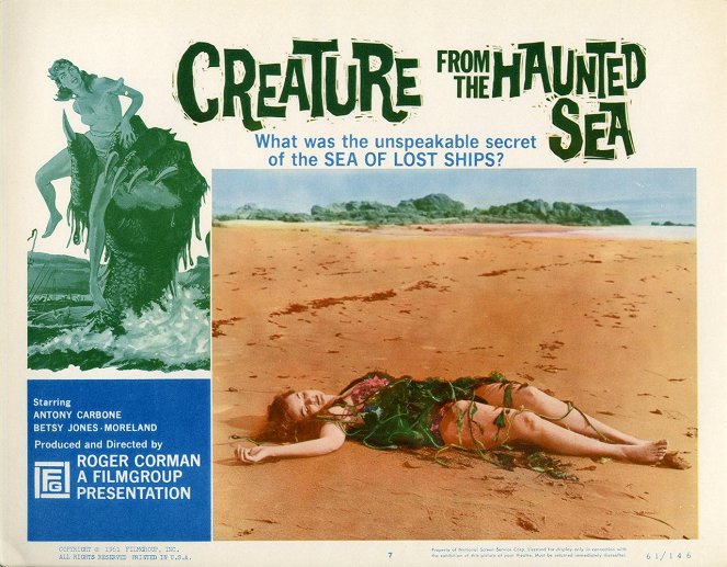 Creature from the Haunted Sea - Cartões lobby - Betsy Jones-Moreland