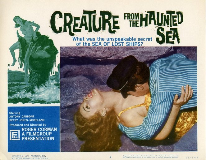 Creature from the Haunted Sea - Cartões lobby - Betsy Jones-Moreland