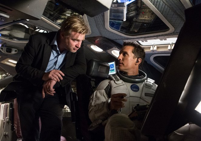 Interstellar - Z natáčení - Christopher Nolan, Matthew McConaughey