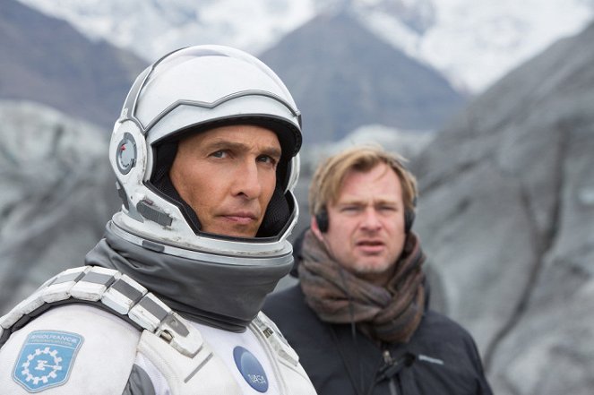 Interstellar - Z natáčení - Matthew McConaughey, Christopher Nolan