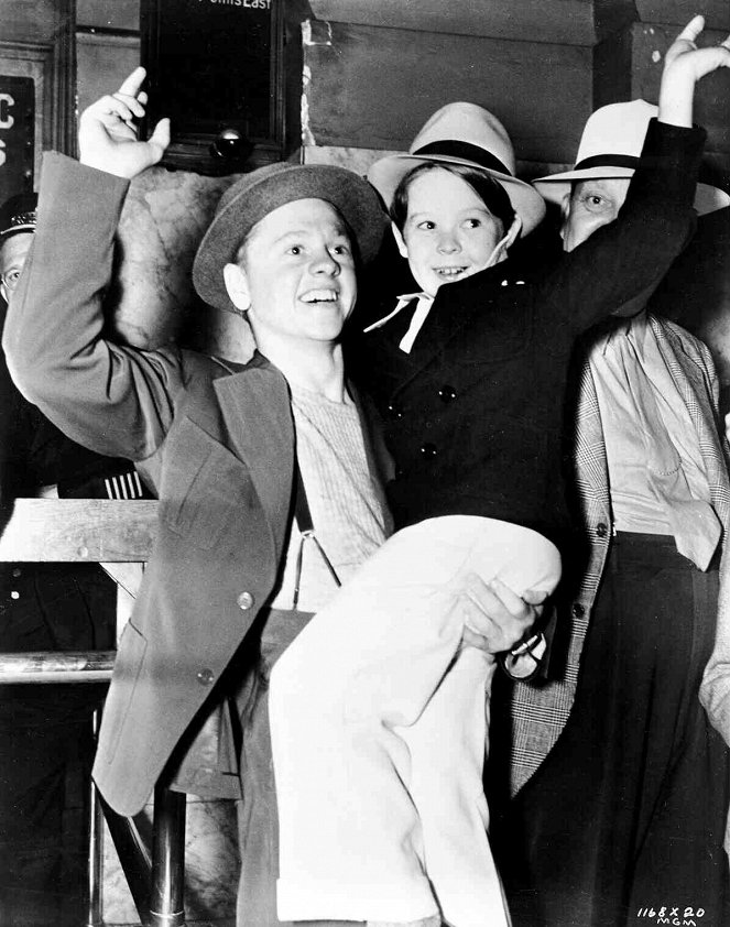 Men of Boys Town - Tournage - Mickey Rooney