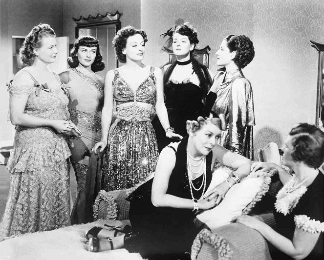 Die Frauen - Filmfotos - Paulette Goddard, Joan Crawford, Rosalind Russell, Mary Boland, Norma Shearer