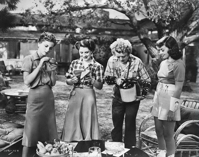 Mujeres - De la película - Joan Fontaine, Norma Shearer, Mary Boland, Paulette Goddard