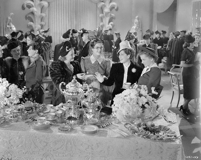 Mulheres - Do filme - Rosalind Russell, Norma Shearer, Joan Fontaine