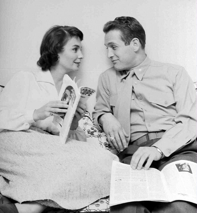 Until They Sail - Tournage - Jean Simmons, Paul Newman
