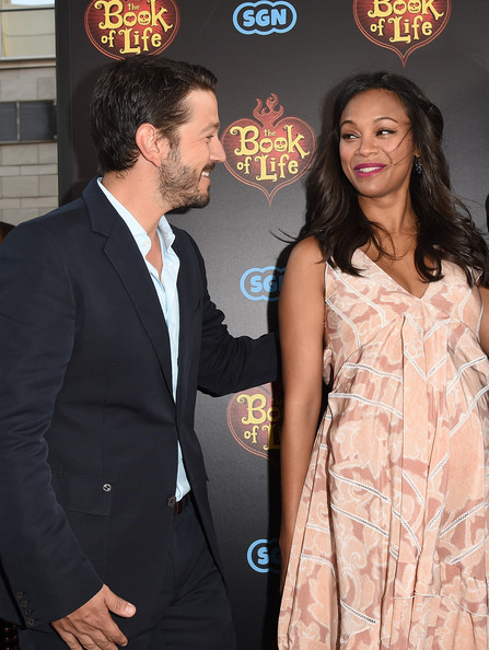 The Book of Life - Events - Diego Luna, Zoe Saldana