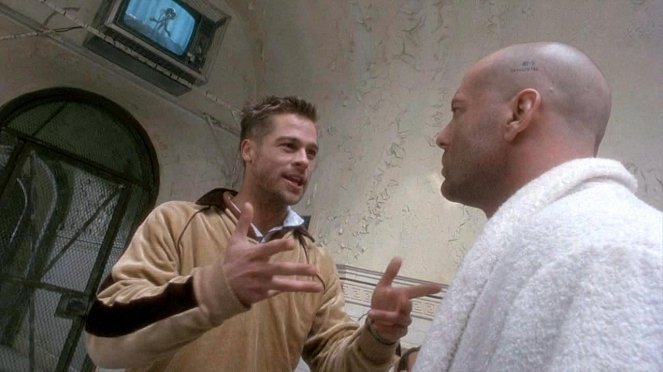 12 monos - De la película - Brad Pitt, Bruce Willis