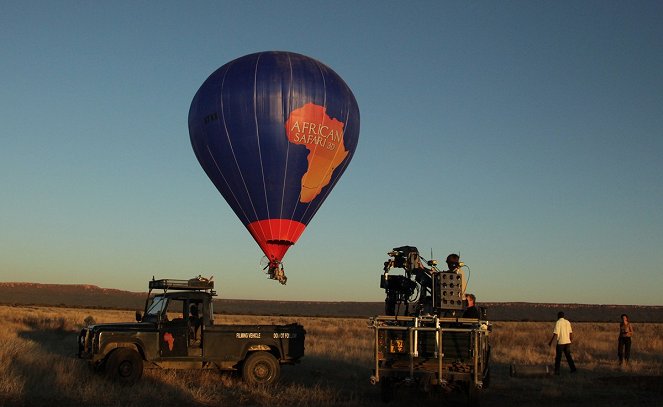 Safari em África - De filmagens