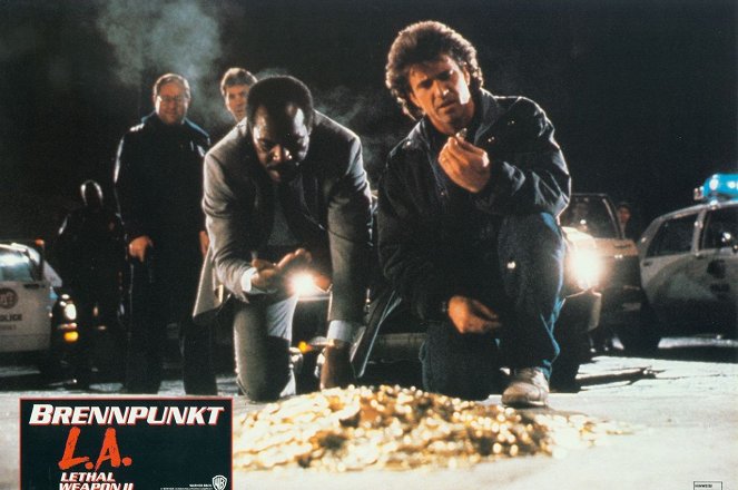 Zabójcza bron 2 - Lobby karty - Danny Glover, Mel Gibson