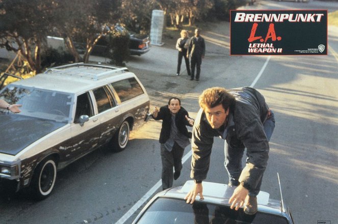 Lethal Weapon 2 - Brennpunkt L.A. - Lobbykarten - Joe Pesci, Mel Gibson