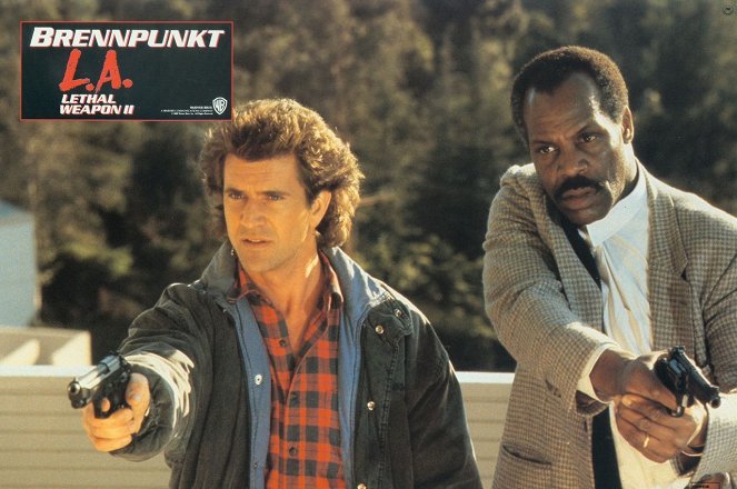 Lethal Weapon 2 - Lobby Cards - Mel Gibson, Danny Glover