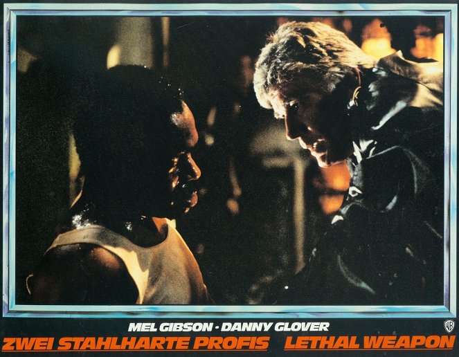 Lethal Weapon - Lobby Cards - Danny Glover, Mitchell Ryan