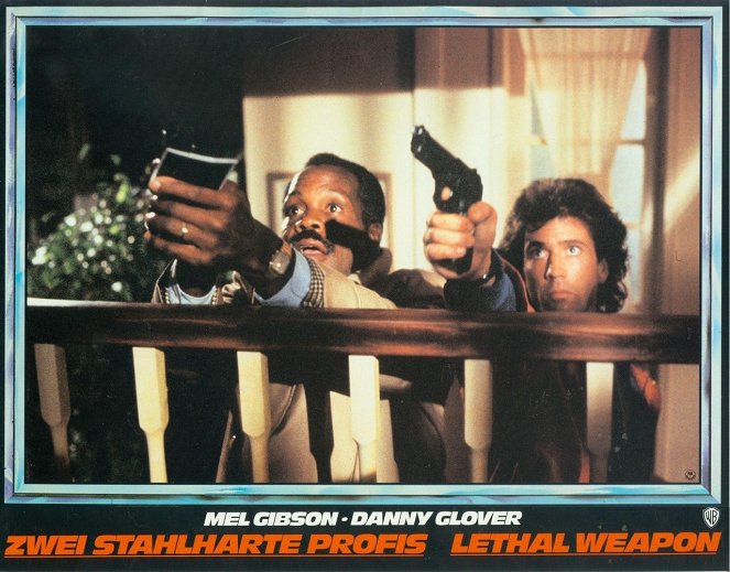 Arma Mortífera - Cartões lobby - Danny Glover, Mel Gibson