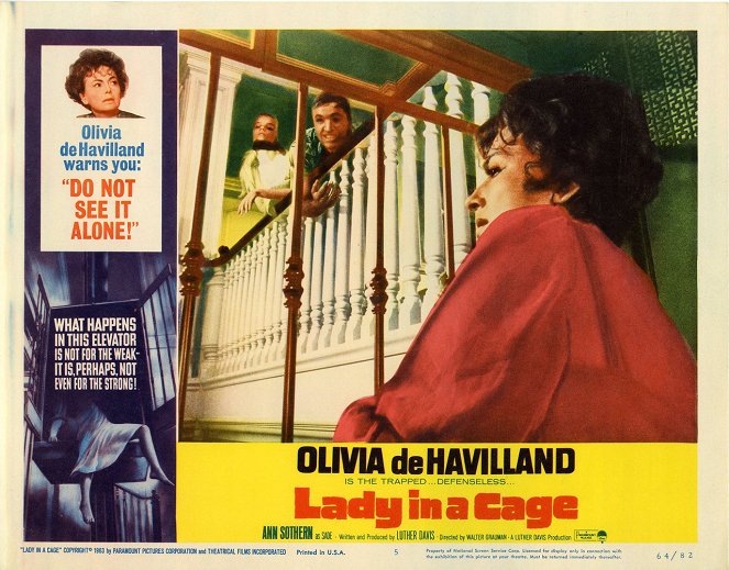 Lady in a Cage - Lobby Cards