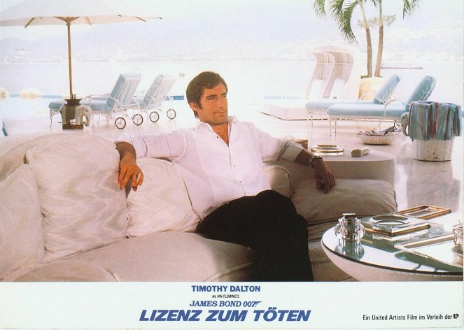 007 - Licença Para Matar - Cartões lobby - Timothy Dalton