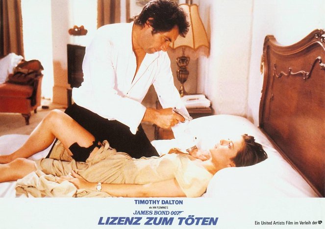 007 ja lupa tappaa - Mainoskuvat - Timothy Dalton, Carey Lowell