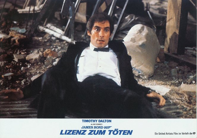 007 - Licença Para Matar - Cartões lobby - Timothy Dalton