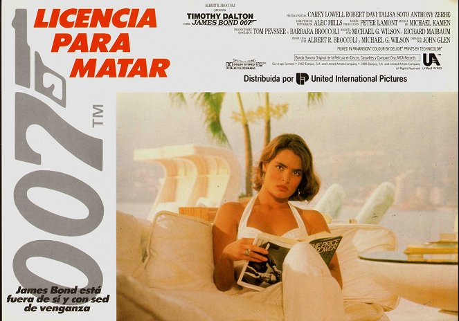 007 - Licença Para Matar - Cartões lobby - Talisa Soto