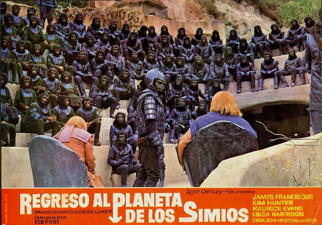 Beneath the Planet of the Apes - Lobby Cards - James Gregory