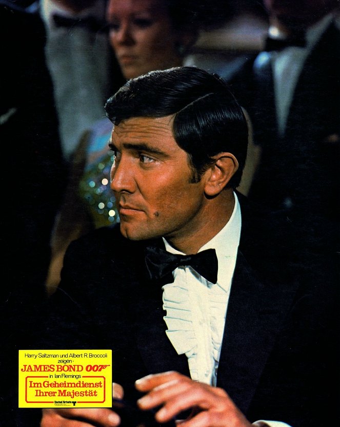 007 - Ao Serviço De Sua Majestade - Cartões lobby - George Lazenby