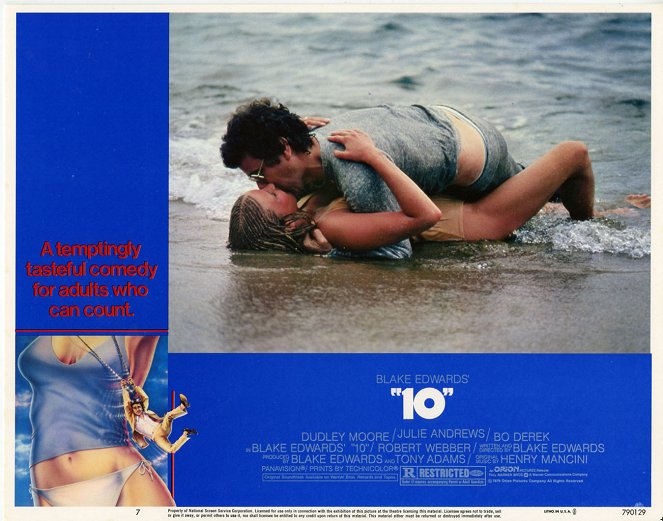 10, la mujer perfecta - Fotocromos - Julie Andrews, Dudley Moore