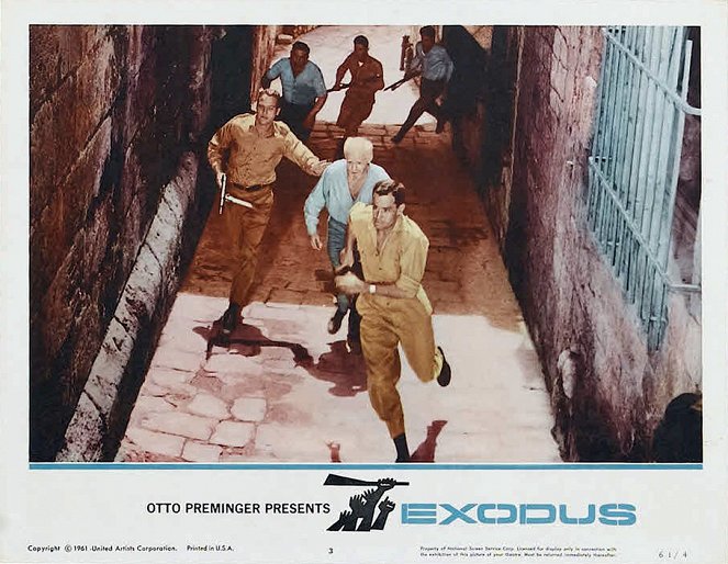 Exodus - Lobbykarten - Paul Newman