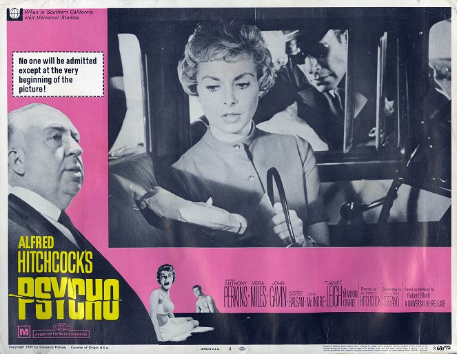 Psycho - Lobby Cards - Janet Leigh, Mort Mills