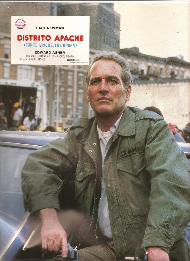 Fort Apache, Bronx - Lobby karty - Paul Newman