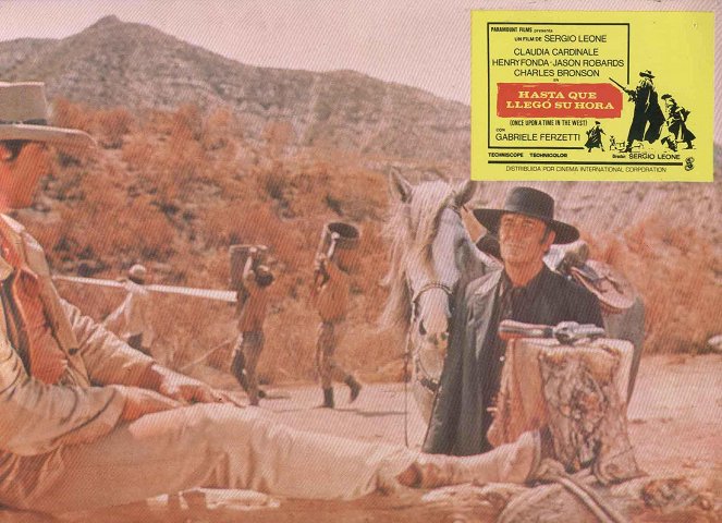 Aconteceu no Oeste - Cartões lobby - Charles Bronson, Henry Fonda