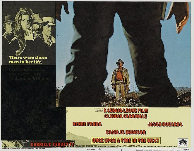 Once Upon a Time in the West - Lobby Cards - Charles Bronson