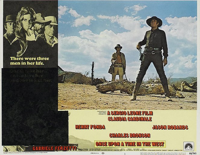 Pewnego razu na Dzikim Zachodzie - Lobby karty - Charles Bronson, Henry Fonda