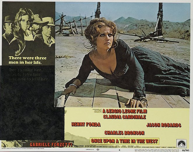Pewnego razu na Dzikim Zachodzie - Lobby karty - Claudia Cardinale