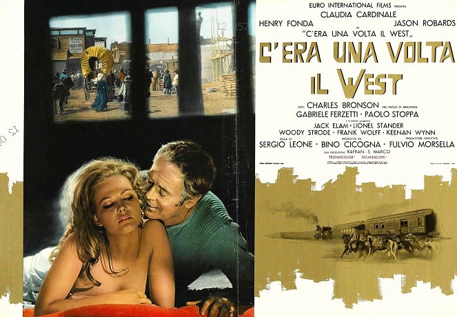 Huuliharppukostaja - Mainoskuvat - Claudia Cardinale, Henry Fonda