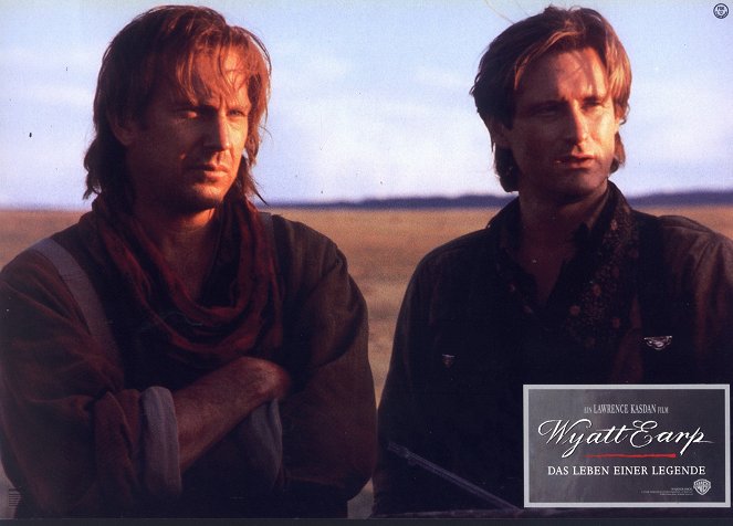 Wyatt Earp - Lobby karty - Kevin Costner, Bill Pullman